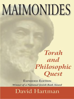 cover image of Maimonides